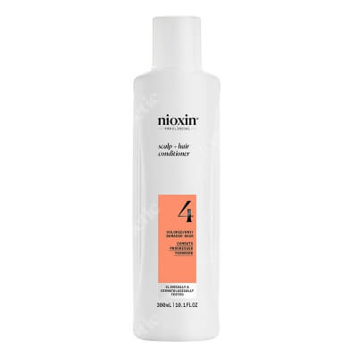 Nioxin System 4 Scalp + Hair Conditioner Odżywka do włosów farbowanych z widocznym przerzedzeniem 300 ml