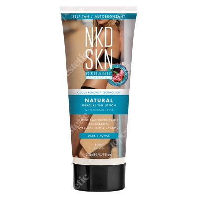 Nkd Skn Natural Gradual Tan Lotion With Caramel Tint Dark Lotion samoopalający - odcień Dark 200 ml