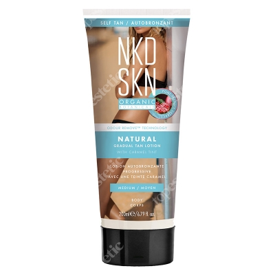 Nkd Skn Natural Gradual Tan Lotion With Caramel Tint Medium Lotion samoopalający - odcień Medium 200 ml