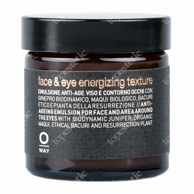 O Way Face &amp; Eye Energizing Texture Emulsja anti-ageing do twarzy i okolic oczu 50 ml