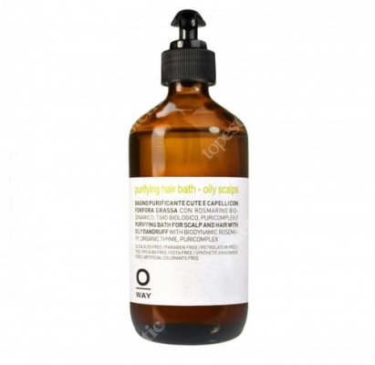 O Way Purifying Hair Bath Oily Scalps Szampon do skóry głowy z łupieżem tłustym 240 ml
