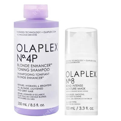 Olaplex Hair Set ZESTAW Szampon tonujący 250 ml + Intensywna maska nawilżająca 100 ml