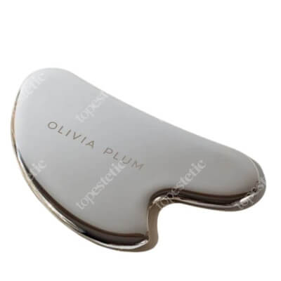 Olivia Plum Cryo Gua Sha Płytka ze stali nierdzewnej 1 szt