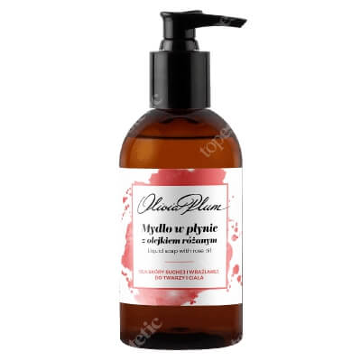 Olivia Plum Liquid Soap with Rose Oil Mydło w płynie z olejkiem różanym 250 ml