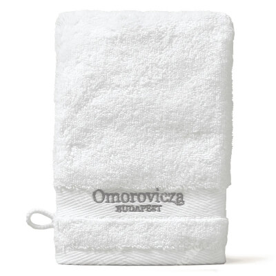 Omorovicza Cleansing Mitt White Rękawiczka do demakijażu (kolor biały) 1 szt