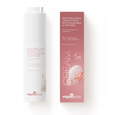 Organic Series Biostimulating Cream Forte With Exosomes And Peptides Biostymulujący krem forte z egzosomami i peptydami 50 ml
