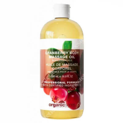 Organic Series Cranberry Massage Body Oil Olejek do ciała żurawinowy 500 ml