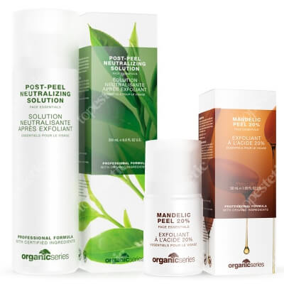 Organic Series Mandelic Peel 20% + Post - Peel Neutralizing Solution ZESTAW Kwas migdałowy 20% 50 ml + Neutralizator 200 ml