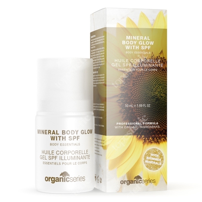 Organic Series Mineral Body Glow With SPF 25 Rozświetlający olejek w żelu 50 ml