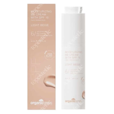 Organic Series Moisturizing BB Cream With SPF 15 Krem BB z filtrem (kolor Light Beige) 50 ml