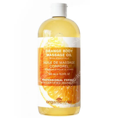Organic Series Orange Body Massage Oil Olejek do ciała pomarańczowy 500 ml