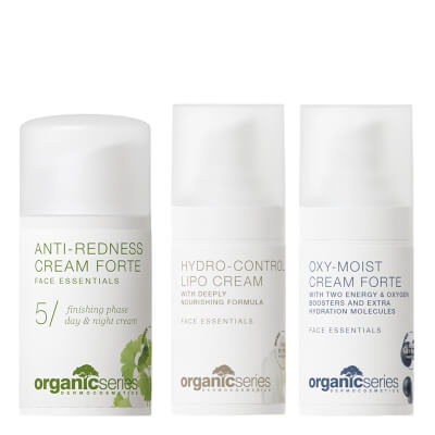 Organic Series Skin Rescue Travel Set ZESTAW Krem do cery naczyniowej 15 ml + Krem hydrolipidowy 15 ml + Krem forte dotleniająco-nawilżający 15 ml
