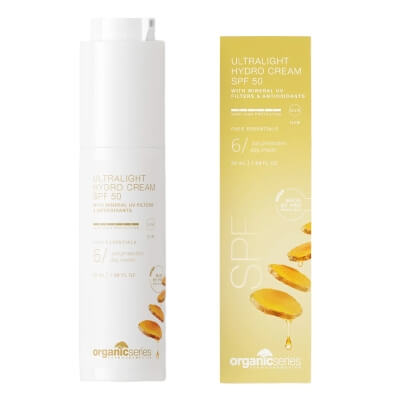 Organic Series Ultra Light Hydro Cream SPF 50 Ultra lekki krem nawilżający SPF 50 50 ml