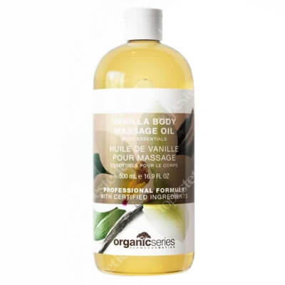 Organic Series Vanilla Body Massage Oil Olejek do ciała waniliowy 500 ml