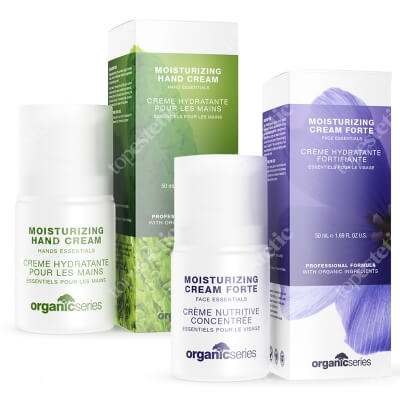 Organic Series Winter Skin Care ZESTAW Krem silnie nawilżający 50 ml + Nawilżający krem do rąk 50 ml