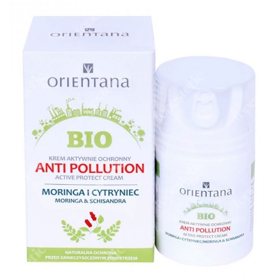 Orientana Active Protect Cream Anti Pollution SPF15 Krem aktywnie ochronny antysmogowy 50 ml