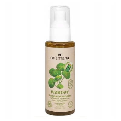 Orientana Ayurvedic Hair Therapy Gotu Kola Ajurwedyjska terapia do włosów - wąkrotka azjatycka 105 ml