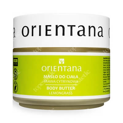 Orientana Body Butter Lemongrass Masło do ciała - trawa cytrynowa 100 g