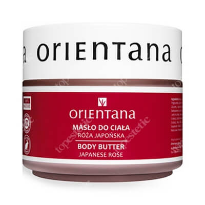 Orientana Body Butter Japenese Rose Masło do ciała - róża japońska 100 g