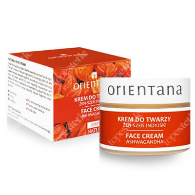 Orientana Day and Night Face Cream Ashwaganda Krem do twarzy na dzień i noc - Żeń szeń indyjski 40 g