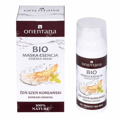 Orientana Essence Mask Bio maska-esencja żeń szeń koreański 50 ml