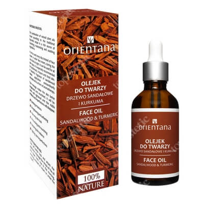 Orientana Face Oil Olejek do twarzy - Drzewo sandałowe i kurkuma 50 ml