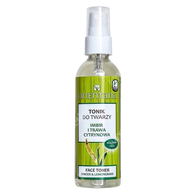 Orientana Face Toner Tonik do twarzy - Imbir i trawa cytrynowa 100 ml