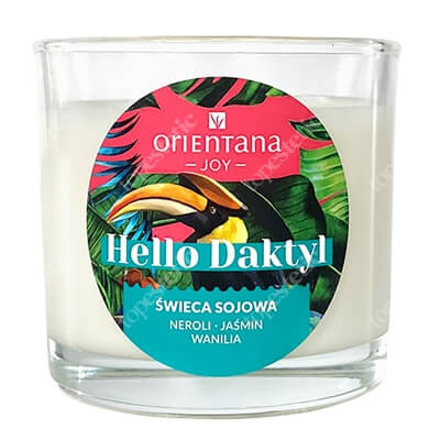 Orientana Hello Daktyl Candle Świeca sojowa - neroli, jaśmin, wanilia 110 g