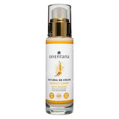 Orientana Natural BB Cream SPF 30 Naturalny krem BB z fotostabilnymi filtrami SPF 30 UVA I UVB (kolor Light) 30 ml