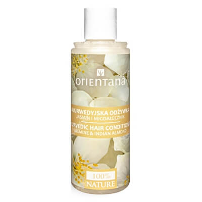 Orientana Natural Hair Conditioner Naturalna ajurwedyjska odżywka do włosów - Jaśmin i migdałecznik 210 ml
