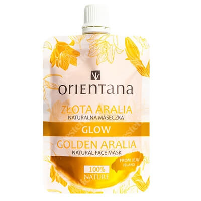 Orientana Naturalna Maseczka Glow Gold Złota Aralia 30 ml