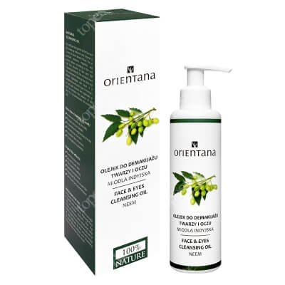 Orientana Nourishing Cleansing Oil Odżywczy bio olejek do demakijażu twarzy i oczu 150 ml