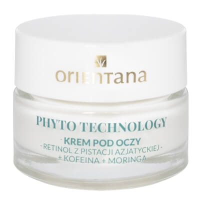 Orientana Przeciwzmarszczkowy Krem Pod Oczy - Retinol Niweluje cienie i opuchliznę, intensywnie odżywia delikatną skórę wokół oczu 15 ml