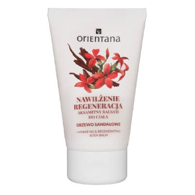 Orientana Regeneracja Aksamitny Balsam do Ciała Balsam do ciała, który natychmiast przynosi ulgę przesuszonej i podrażnionej skórze 125 ml