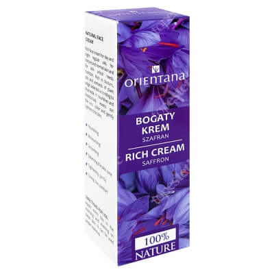 Orientana Rich Saffron Cream Bogaty krem z szafranem 30 g