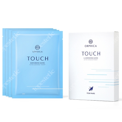 Orphica Touch - Moisturizing Gloves Rękawiczki nawilżające 4 pary (1op.)