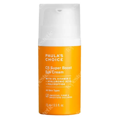 Paulas Choice C5 Super Boost Eye Cream Skoncentrowany krem pod oczy z 5% witaminą C 15 ml