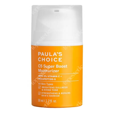 Paulas Choice C5 Super Boost Moisturizer Mocno nawilżający krem do twarzy z 5% witaminą C 50 ml