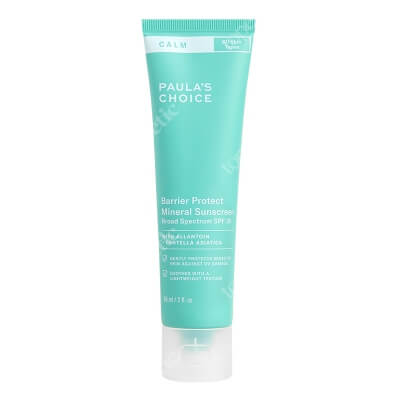 Paulas Choice Calm Barrier Protect Mineral Sunscreen SPF 30 Delikatna, mineralna ochrona przeciwsłoneczna SPF 30 60 ml