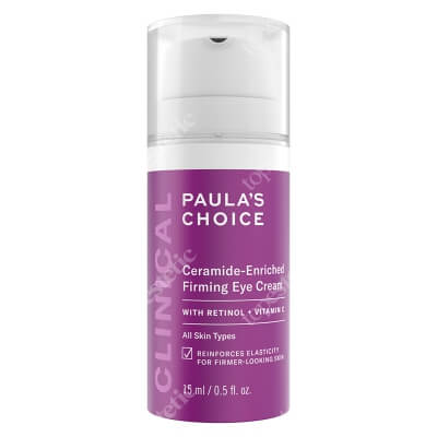 Paulas Choice Clinical Ceramide Enriched Firming Eye Cream Odżywczy i ujędrniający krem z ceramidami pod oczy 15 ml