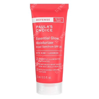 Paulas Choice Defense Essential Glow Moisturizer SPF 30 Krem dodający blasku z ochroną SPF 30 15 ml