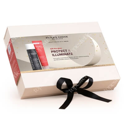 Paulas Choice Protect and Illuminate Gift Set ZESTAW Płyn złuszczający z 2% kwasem salicylowym 118 ml + Krem dodający blasku z ochroną SPF 30 60 ml