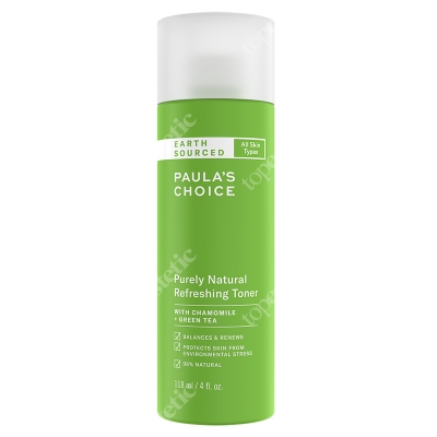 Paulas Choice Purely Natural Refreshing Toner Tonik bezzapachowy do każdego rodzaju skóry 118 ml