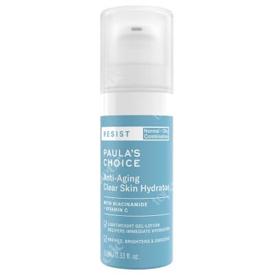 Paulas Choice Resist Anti Aging Clear Skin Hydrator Krem nawilżający na noc do skóry tłustej i mieszanej 10 ml