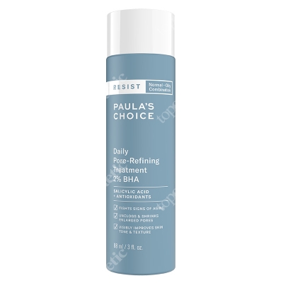 Paulas Choice Resist Daily Pore Refining 2% BHA Kuracja normalizująca, zwężająca pory na dzień 88 ml