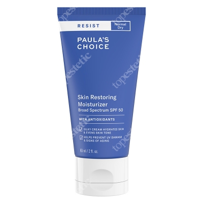 Paulas Choice Resist Skin Restoring Moisturizer SPF 50 Antyoksydacyjny krem przeciwzmarszczkowy z filtrem 60 ml