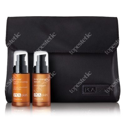 PCA Skin Pca Set ZESTAW Serum z peptydami 29,5 ml + Serum 29.5 ml + Kosmetyczka