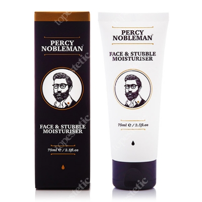 Percy Nobleman Face & Stubble Moisturiser Krem do twarzy i zarostu 75 ml