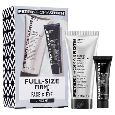 Peter Thomas Roth Face and Eye Power Pair ZESTAW Żel peelingujący 100 ml + Krem pod oczy o działaniu liftingującym i napinającym 30 ml