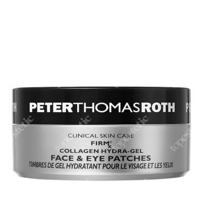 Peter Thomas Roth FIRMx Collagen Hydra-Gel Eye & Face Patches Ujędrniające, przeciwstarzeniowe plastry żelowe na twarz i okolice oczu 90 szt